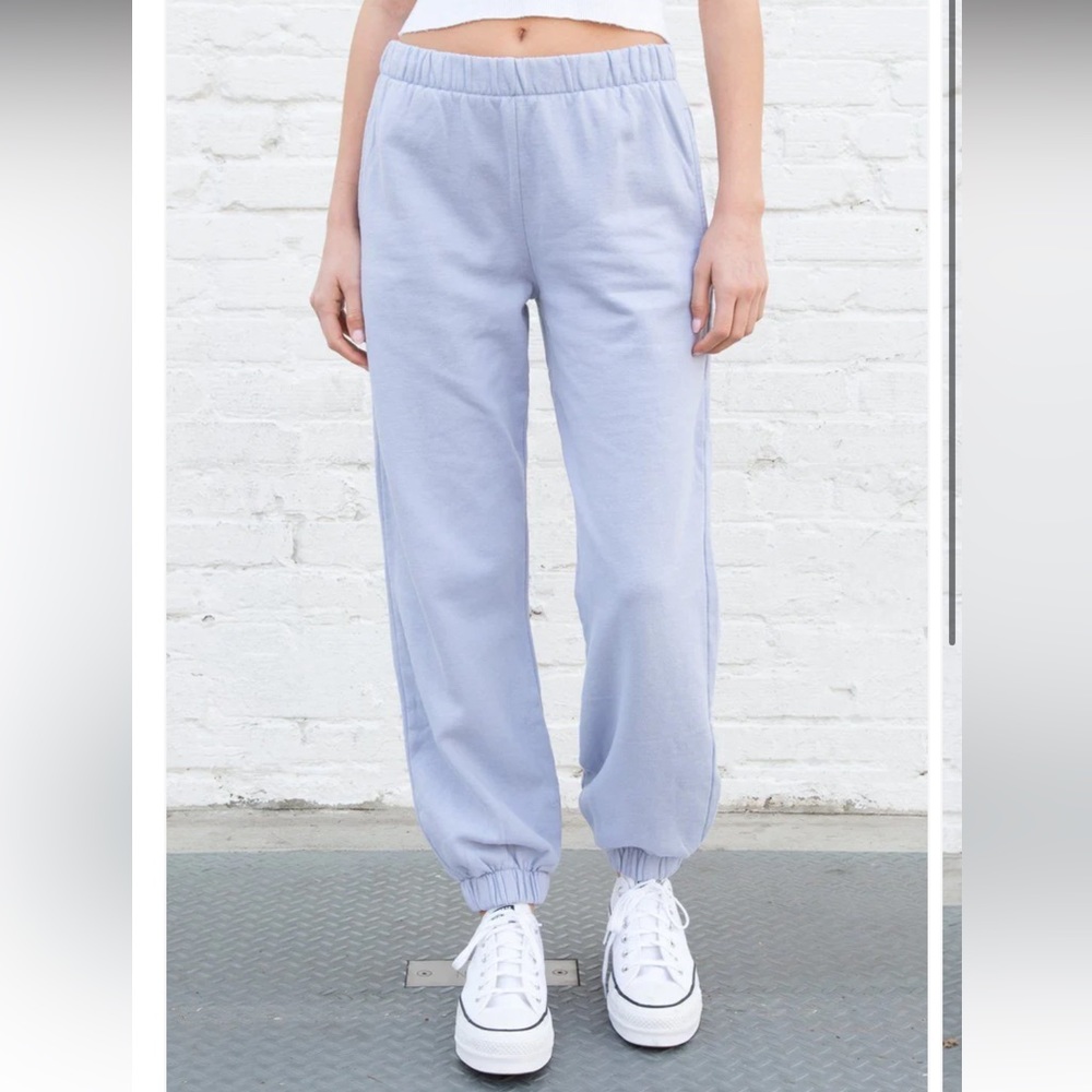 Blue Rosa Sweat Pants Brandy Melville